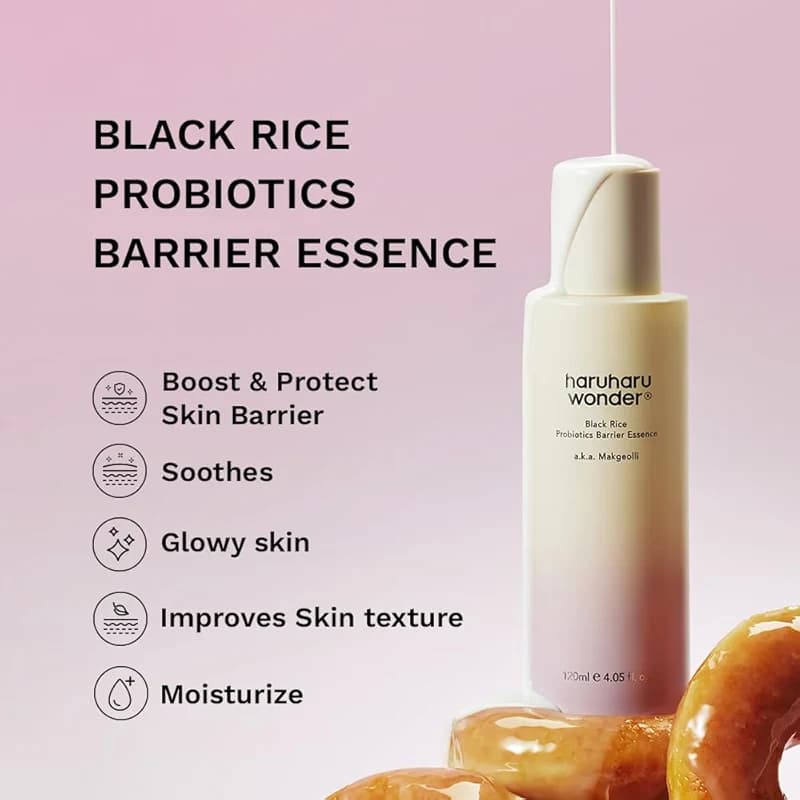 HARUHARU Wonder Black Rice Probiotics Barrier Essence alternate view 5
