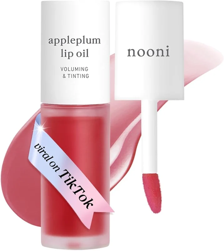 NOONI Korean Lip Oil - Appleplum | Long-Lasting alternate view 2