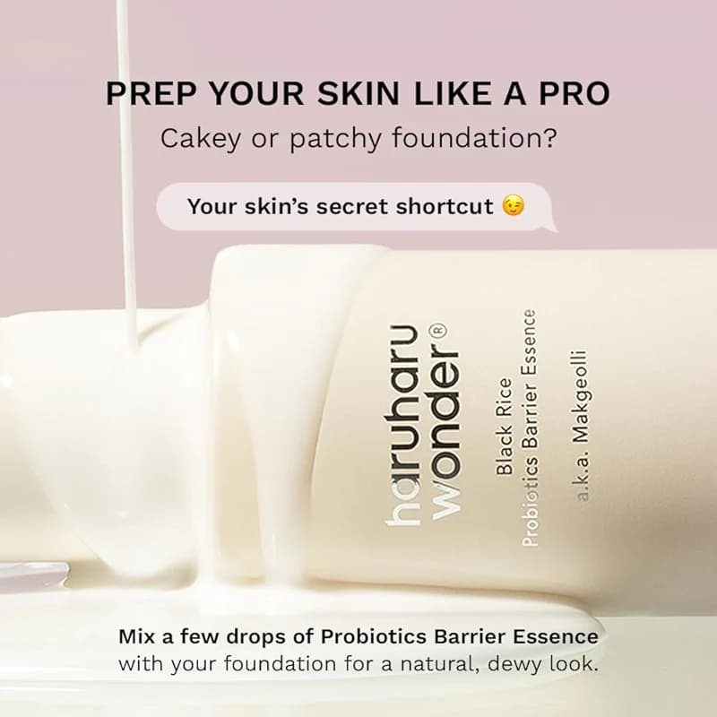 HARUHARU Wonder Black Rice Probiotics Barrier Essence alternate view 2
