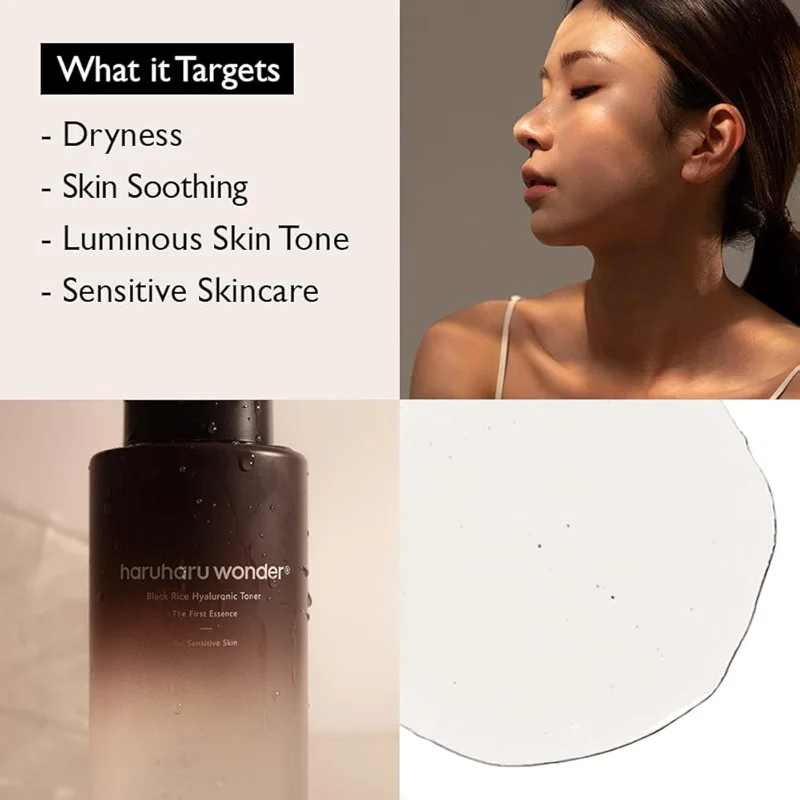 HARUHARU Wonder Black Rice Hyaluronic Toner for Sensitive Skin alternate view 5