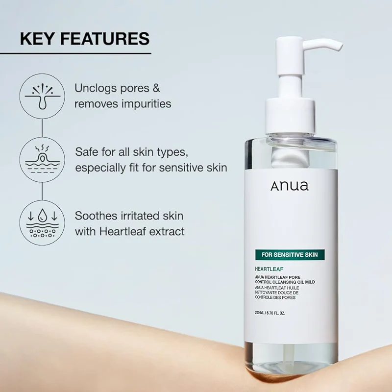 ANUA Heartleaf Pore Cleansing Oil MILD alternate view 4