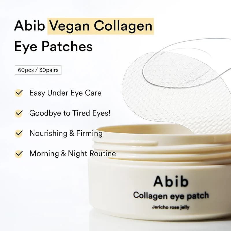 Abib Collagen Peptide Eye Patches for Wrinkles & Fine Line with Jericho alternate view 4