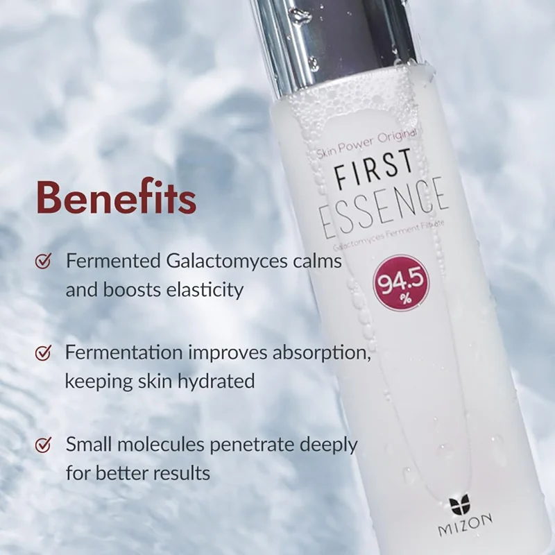 MIZON Skin Power Original First Essence 94.5% Galactomyces Ferment Beans alternate view 2