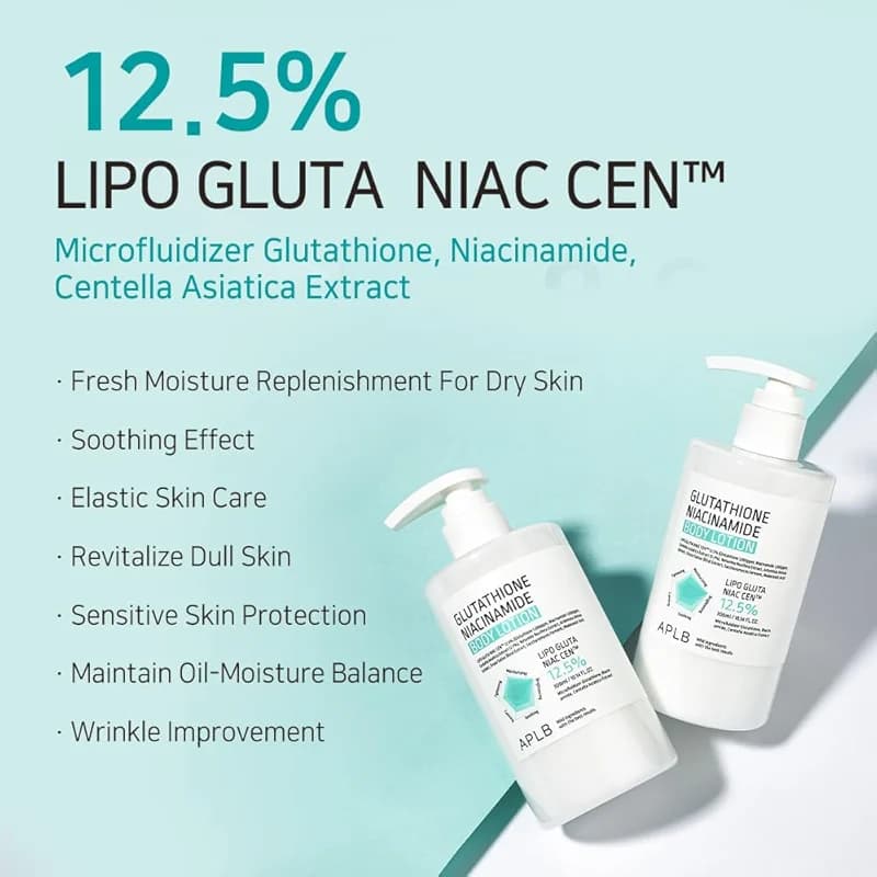 APLB Glutathione Niacinamide Body Lotion | LIPO GLUTA NIAC CEN™ 12.5% alternate view 5