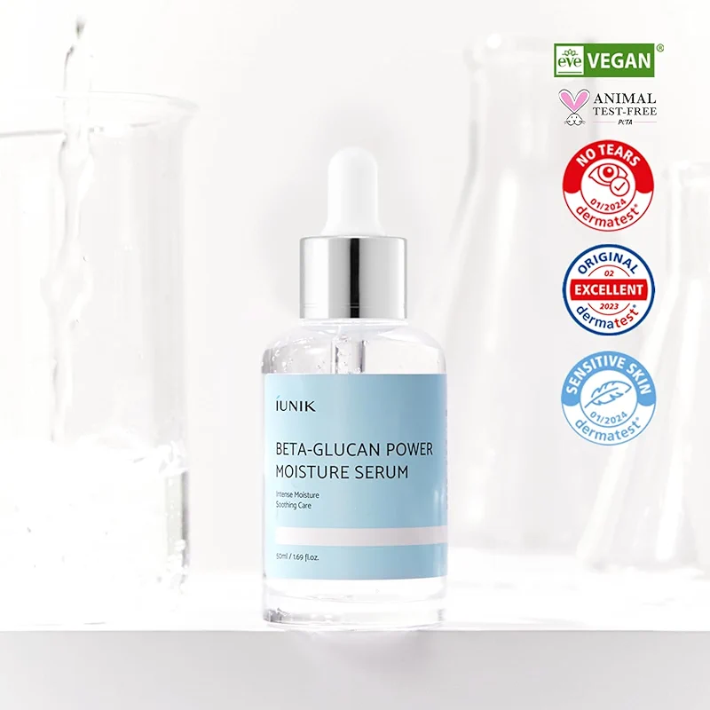 IUNIK Beta-Glucan Power Moisture Serum – Beta-Glucan & 7 Types of Peptides alternate view 2