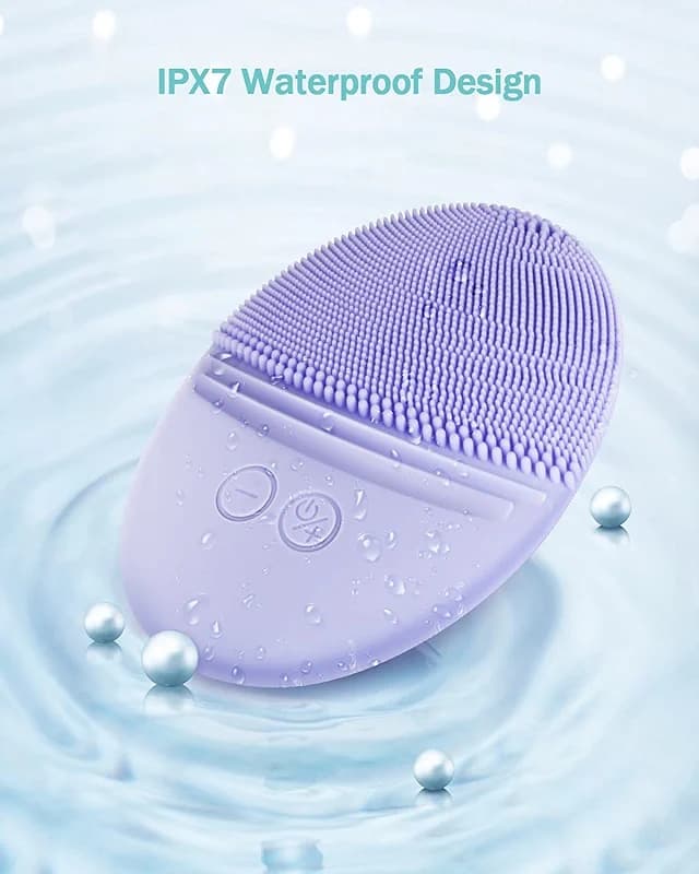 EZBASICS Facial Cleansing Brush Made with Ultra Hygienic Soft Silicone alternate view 2