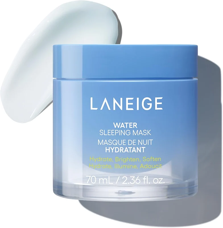 LANEIGE Water Sleeping Mask: Hydrating Korean Overnight Mask with Squalane alternate view 2