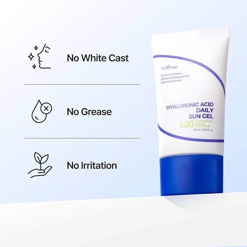 IsNtree Hyaluronic Acid Daily Sun Gel 50ml alternate view 2