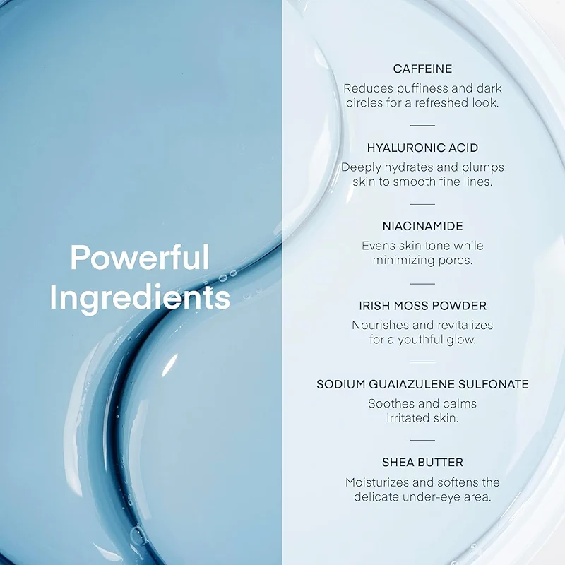 Terez & Honor Under Eye Patches for Dark Circles - 60 Korean Hydrogel alternate view 2