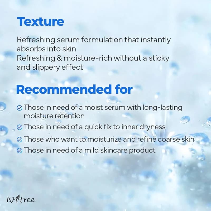 IsNtree Ultra-Low Molecular Hyaluronic Acid Serum 1.69 fl.oz | Vegan alternate view 3