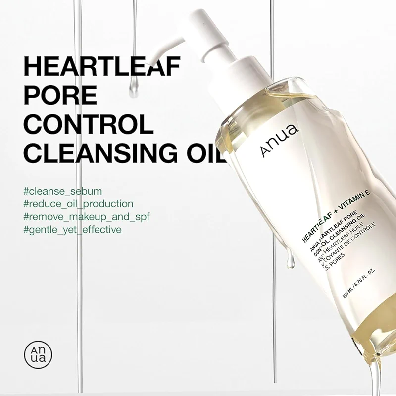 ANUA Double Cleansing Duo for Facial Cleansing : Heartleaf Pore Control