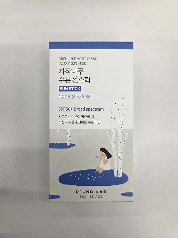 ROUND LAB Birch Juice Moisturizing Sun Stick DUO Broad Spectrum SPF 50+ alternate view 4