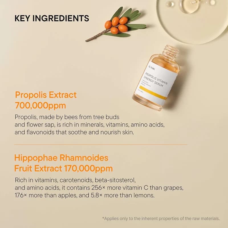 IUNIK Propolis Vitamin Synergy Serum – Propolis & Vitamin Tree Extract alternate view 5