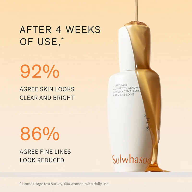 Sulwhasoo First Care Activating Serum – Targets Visible Fine Lines