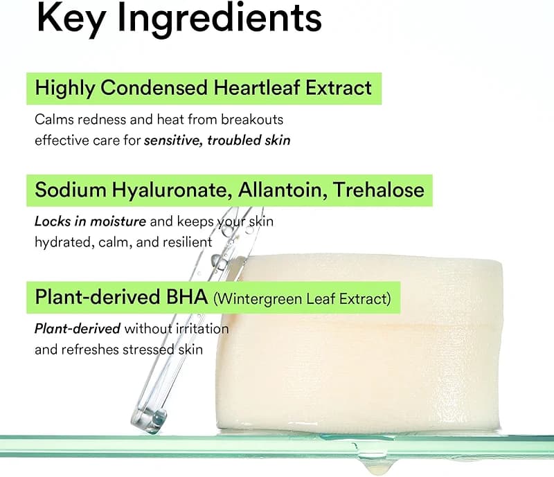 Abib Heartleaf Spot Pad Calming Touch 80pads 5.07 fl.oz. | Korean Acne alternate view 3