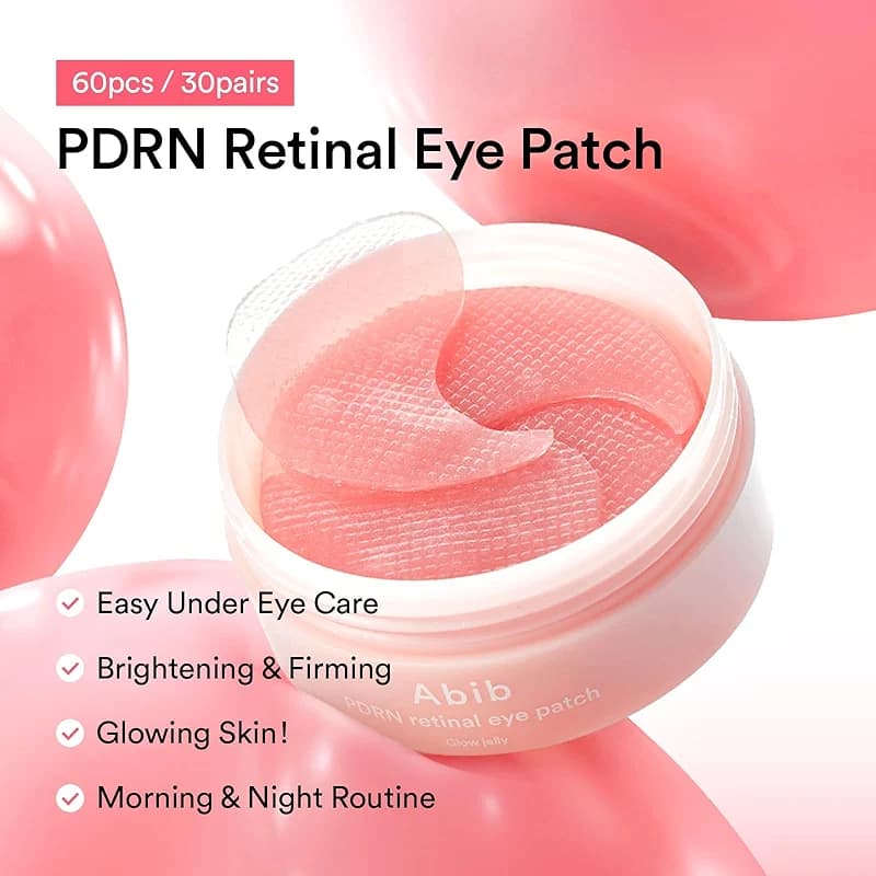Abib PDRN Retinal Eye Patches for Rejuvenating & Puffy Eyes with Glow Jelly alternate view 5