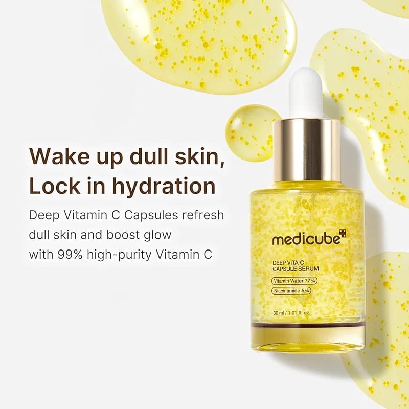medicube Deep Vitamin C Capsule Serum | Hydrating Vitamin C Serum for Dull alternate view 5
