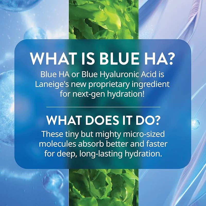 LANEIGE Water Bank Blue Hyaluronic Serum: Hydrating Face Serum with alternate view 5