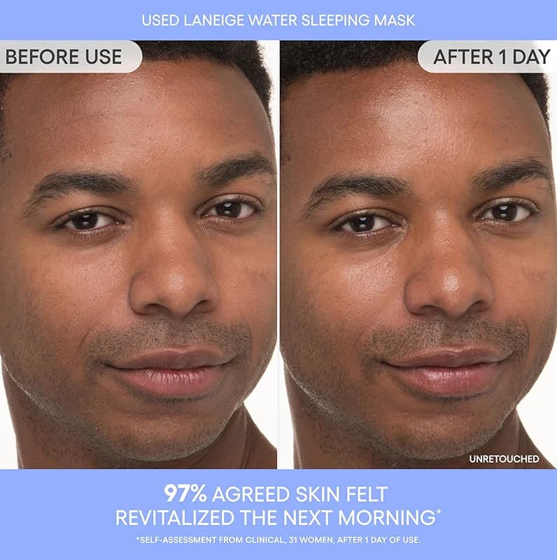 LANEIGE Water Sleeping Mask: Hydrating Korean Overnight Mask with Squalane alternate view 5