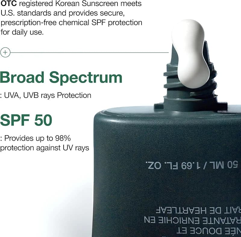 ANUA Heartleaf Silky Moisture Mild Sunscreen alternate view 4